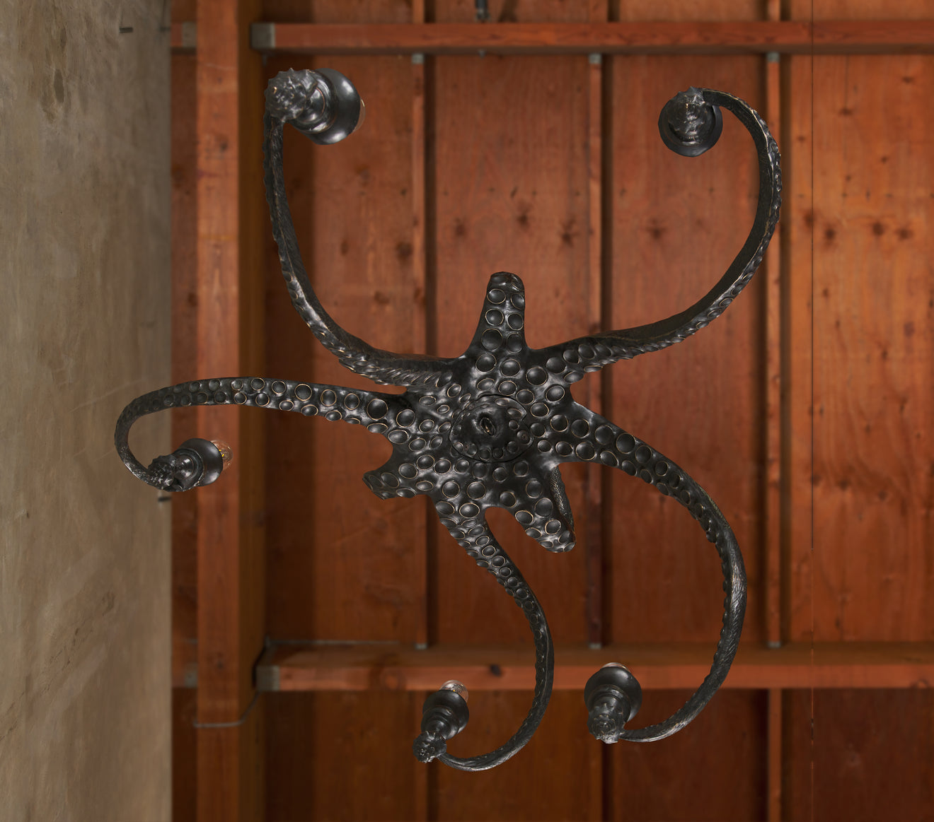 LIFESIZE OCTOPUS CHANDELIER BY BRADLEY CLIFFORD